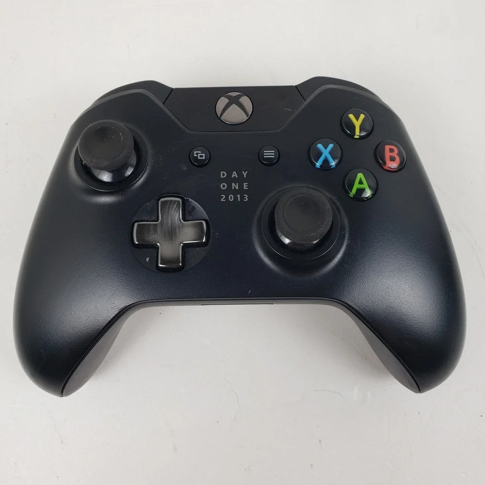 Xbox One Day One 2013 Edition Wireless Controller Black *Left Stick Drift* 1537